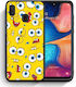 Plastic Back Cover Multicolour (Galaxy A20e)