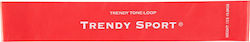 Trendy Sport Resistance Band Loop Hard Red 0.3m
