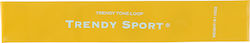 Trendy Sport Resistance Band Loop Light Yellow 0.3m