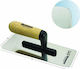 Benman Top Line Σπάτουλα Πατητής Τσιμεντοκονίας Inox 240x100mm με Ξύλινη Λαβή Stucco Veneziano 75195