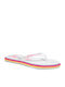 Superdry Neon Rainbow Sleek Frauen Flip Flops in Weiß Farbe