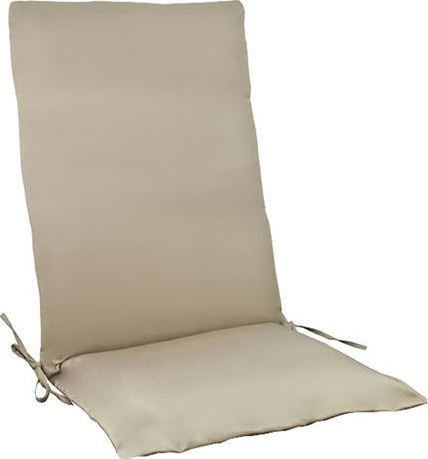 HomeMarkt Garden Chair Cushion with Backrest Beige 46x100cm