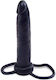 Pipedream Fetish Fantasy Series Double Trouble 14.5cm Black