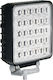 Lampa WL-27 Squareς Waterproof Headlights Car LED Universal 10 - 30V 30W 34.8cm 1pcs