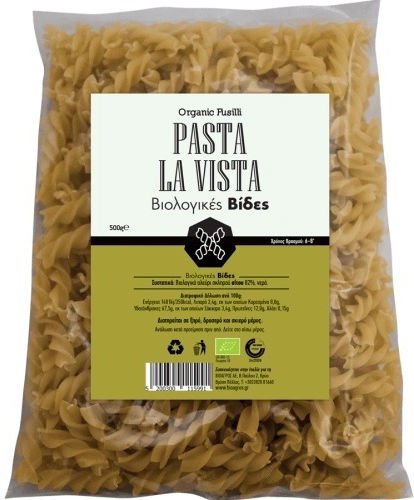 Βιο Αγρός Βίδες Pasta la Vista Βιολογικές 500gr