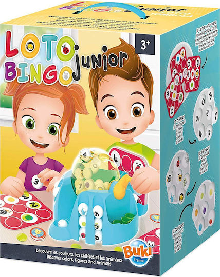 Board Game Lotτo Bingo for 2 Players 3+ Years Old (EN) Buki