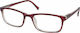 Eyelead E166 Reading Glasses +2.50 in Burgundy color Ε 166 E 166