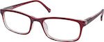 Eyelead E166 Reading Glasses +4.00 in Burgundy color E166 E 166