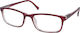 Eyelead E166 Lesebrille +4.00 in Burgundisch Farbe E166 E 166