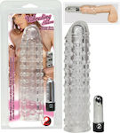 You2Toys Vibro Penis Sleeve Clear 17cm