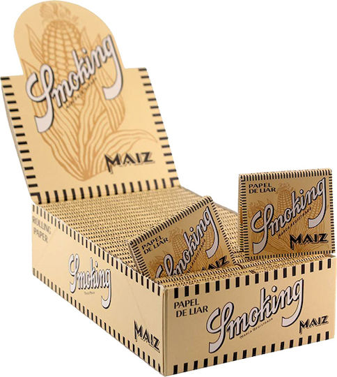 Smoking Maiz Foițe de Țigări Rulate 1+1/4 49 foi 50buc
