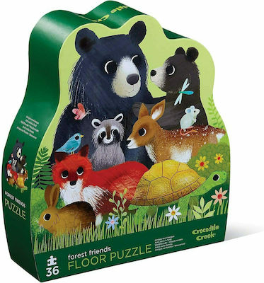 Puzzle pentru Copii Forest Friends pentru 3++ Ani 36buc Crocodile Creek