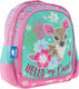 Animal Planet Deer Kindergarten Backpack with Water Bottle Holder Pink 27 x 10 x 31cm