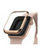 Ringke Bezel Styling Πλαστική Θήκη σε Ροζ Χρυσό χρώμα για το Apple Watch 44mm
