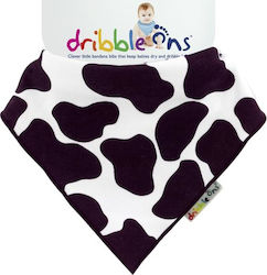Dribble Ons Bandana material textil cu buton imprimare de vacă