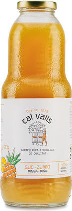 Cal Vall Βιολογικός Χυμός Aνανά Χωρίς Ζάχαρη 1000ml