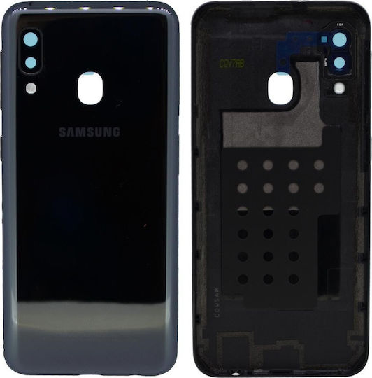 Samsung Καπάκι Μπαταρίας Μαύρο για Galaxy A20e