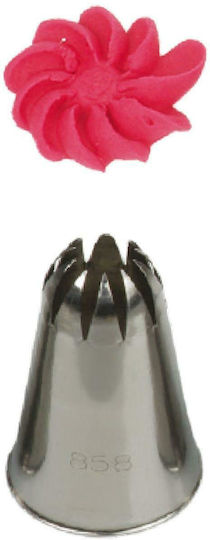 Decora Νο.858/1G Tülle für Konditorei Spritzbeutel Metallisch 1Stück 0263429