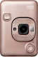 Fujifilm Instant Φωτογραφική Μηχανή Instax Mini LiPlay Blush Gold
