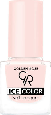 Golden Rose Ice Color Gloss Βερνίκι Νυχιών Μακράς Διαρκείας Ροζ 112 6ml