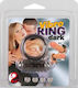 You2Toys Vibro King Δονούμενο Δαχτυλίδι Πέους Μαύρο 05622110000