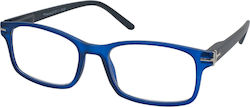 Eyelead E202 Men's Reading Glasses +2.00 in Blue color E 202