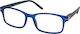 Eyelead E202 Men's Reading Glasses +4.00 in Blue color E 202