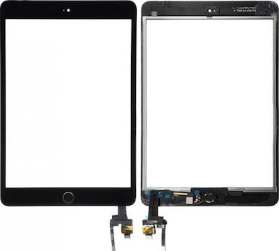 Μηχανισμός Αφής & Home Button Μαύρο (iPad mini 3)