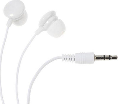 Vivanco Ακουστικά Ψείρες In Ear SR3 Λευκά
