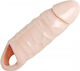 XR Really Ample Xl Penis Enhancer Sheath Προέκταση Πέους Flesh 23cm