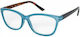 Eyelead E190 Women's Reading Glasses +4.00 in Turquoise color E190 E 190