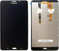 Ecranul și mecanismul tactil de Înlocuire negru (Galaxy Tab 4 7.0)