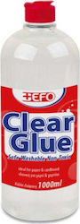 +Efo Liquid Glue Clear Glue Transparent Large Size for Fabric 1000ml 770180