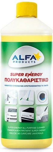 Alfa Products Super Energy Καθαριστικό Υγρό Γενικής Χρήσης 1lt