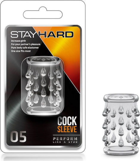 Blush Stay Hard Cock Sleeve 5 Penis-Verlängerung Transparent 5cm