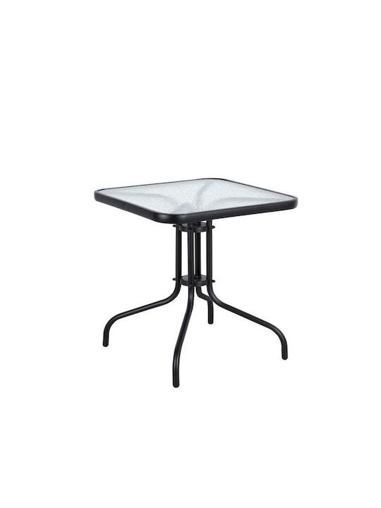 Mars Outdoor Table for Small Spaces with Glass ...