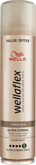 Wella Wellaflex Power Hold Λακ για Ελαφρύ Κράτημα 250ml