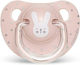 Suavinex Schnuller Silikon Rabbit Pink mit Etui für 0-6 Monate 1Stück