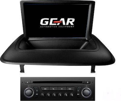 Gear Ηχοσύστημα Αυτοκινήτου για Peugeot 3008 (Bluetooth/USB/WiFi/GPS) με Οθόνη Αφής 8"