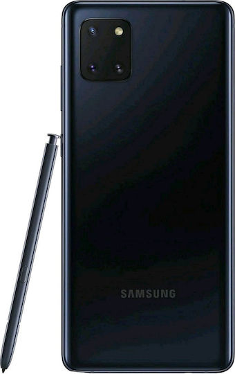 Samsung Κапак за замяна на батерията Черен Аура Черно за Galaxy Note 10 Lite