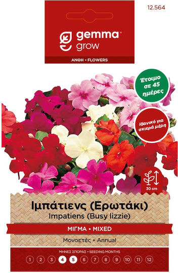 Gemma Σπόροι Έρωτας Πολύχρωμο 0.2gr/340τμχ