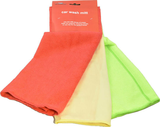 Carman Microfiber Chenille Auto-Reinigungstücher für Körper 38x38cm 2 Stück