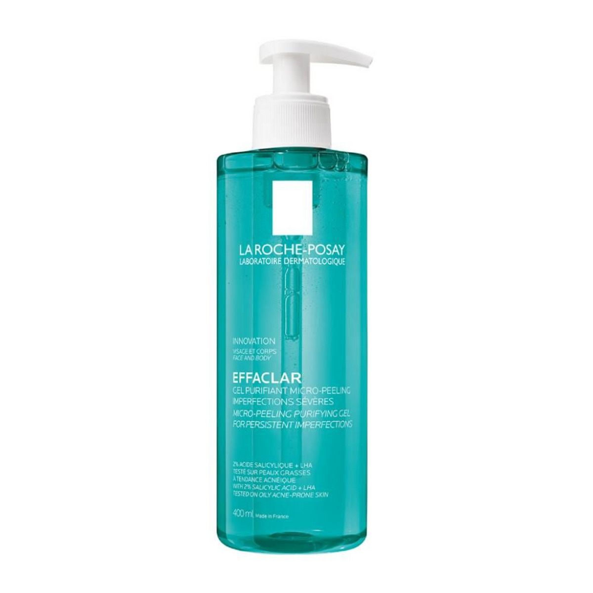 La Roche Posay Effaclar Micro-Peeling Gel Καθαρισμού Προσώπου για Ακνεϊκές Επιδερμίδες 400ml