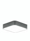 Spot Light Τετράγωνο Εξωτερικό LED Panel 21W με Θερμό Λευκό Φως 3000K 30x30εκ.