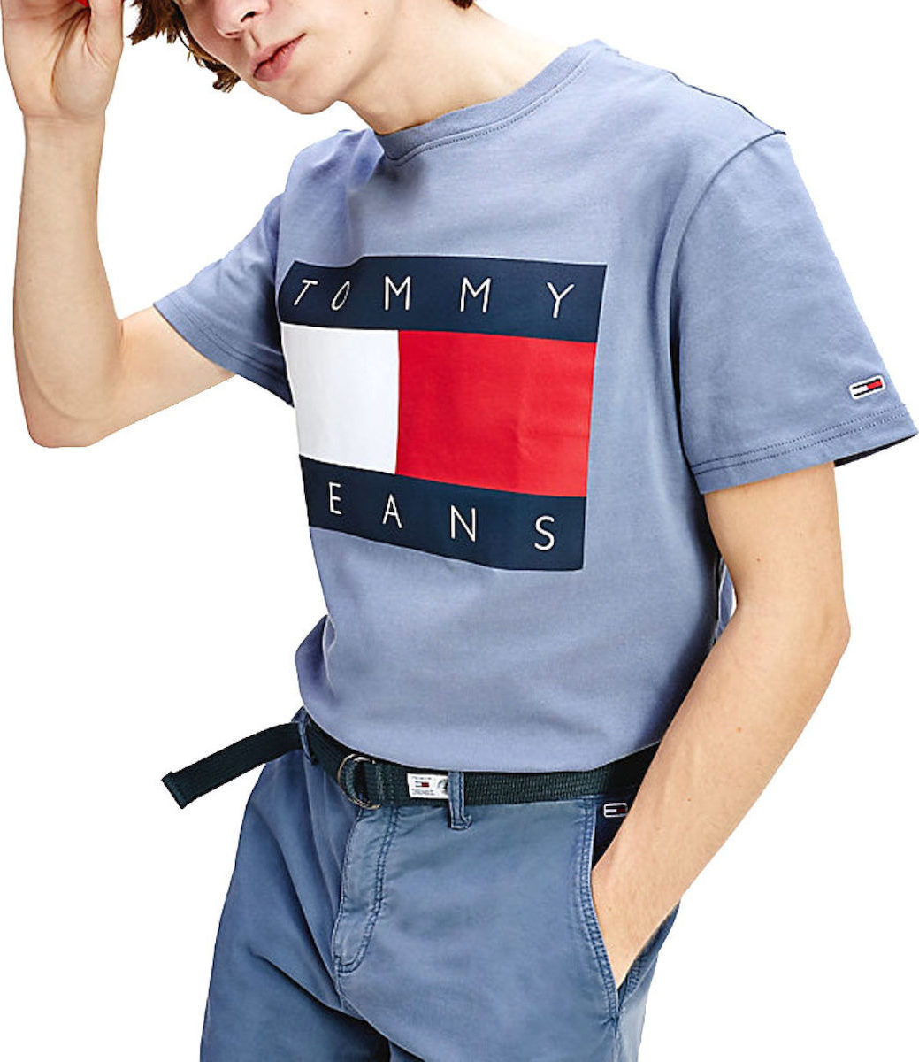 Tommy Hilfiger Large Flag Logo DM0DM07009C0Z Light Blue Skroutz.gr