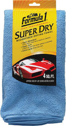Formula 1 Super Dry Car Microfiber Cloths Drying Light Blue 60x60cm Formula 1 Super Dry Car Microfiber Cloths Drying Light Blue 60x60cm