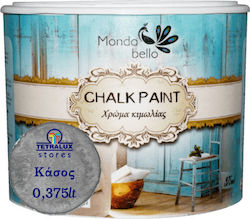 Mondobello Chalk Paint Χρώμα Κιμωλίας Κάσος/Γκρι 375ml