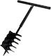 vidaXL Burghiu De Mână Cu Mâner Din Oțel Inoxidabil Și Bobine 200mm 141028