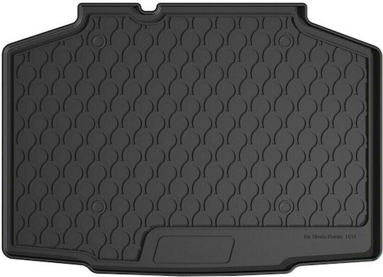 Lampa Trunk Mat Tray Type for Skoda Kamiq Black