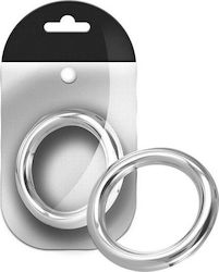 Triune Round Cock Ring Ring Cock Metallic Silver